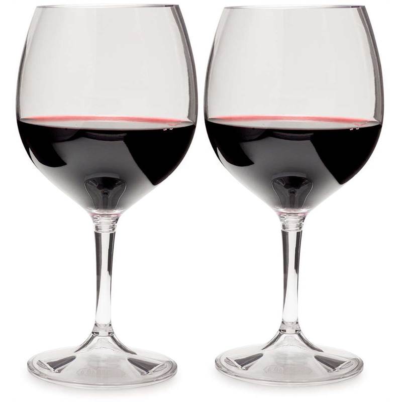 GSI Outdoors Nesting Red Wine Glass Set-3